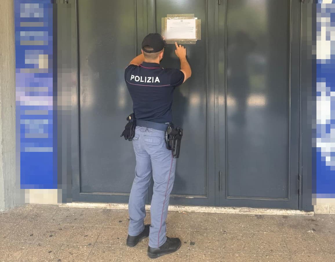 Centro scommesse chiuso a Catania, stop di 7 giorni per un'attività del quartiere Librino