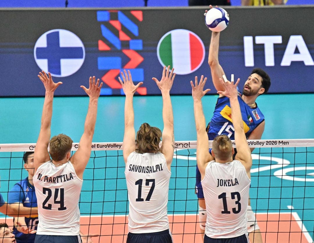 Europei di pallavolo, l'Italia di De Giorgi a sorpresa ko nei quarti contro la Finlandia. Lavia e compagni sottotono