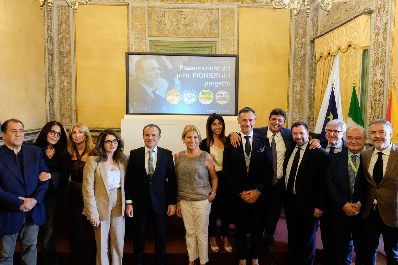 “De Luca sindaco Di Sicilia”, presentati a Palermo i primi dodici pionieri I NOMI