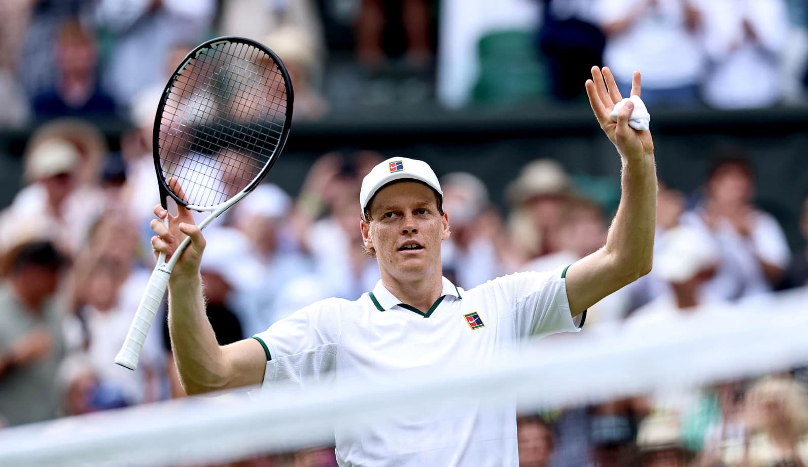 Sinner avanti a Wimbledon: Borges battuto in tre set, ora Brooksby