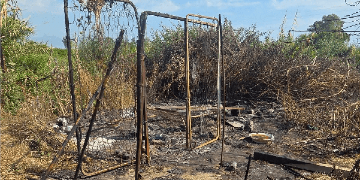 Corigliano, rogo nella baraccopoli a Schiavonea: esclusa la matrice dolosa
