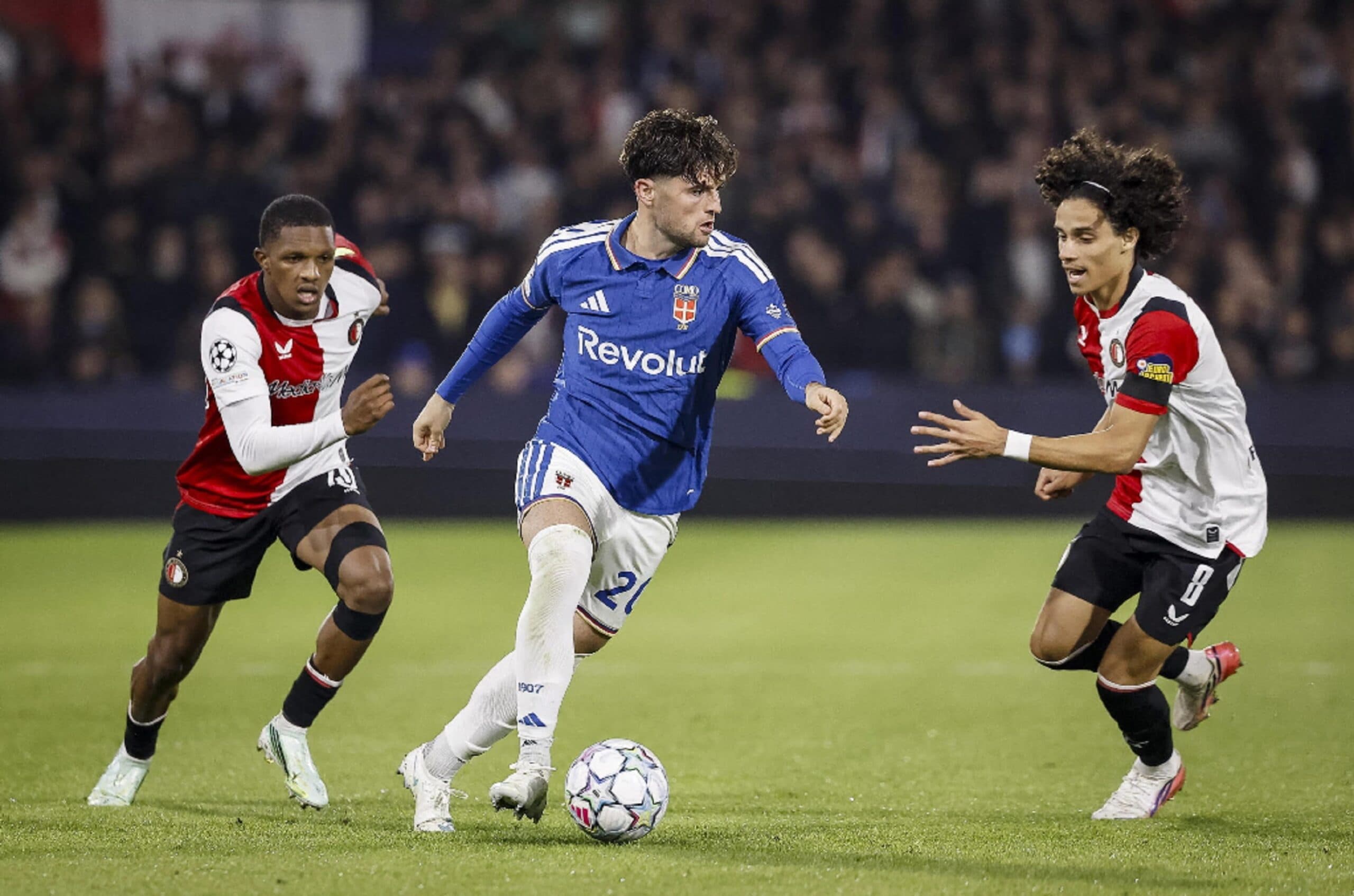 Champions, Feyenoord-Como 3-2: Diao illude, poi la rimonta olandese