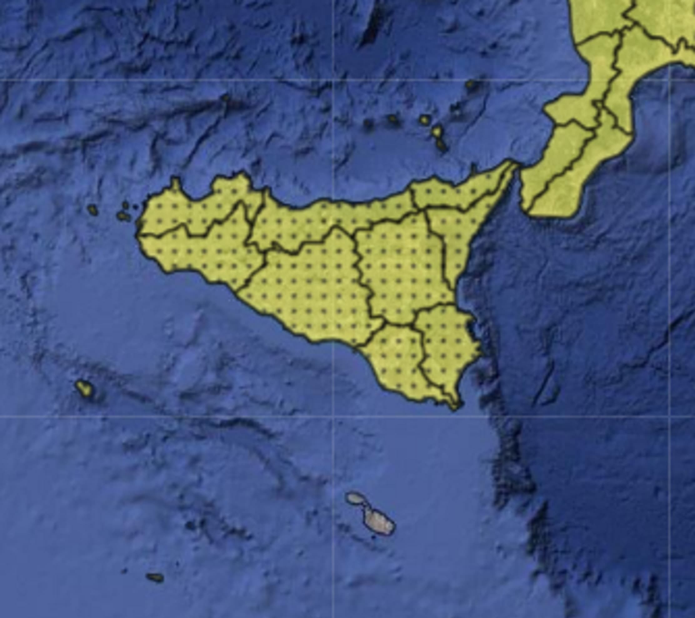 Maltempo e caldo in Sicilia, doppia allerta della Protezione Civile: temporali oggi, afa in aumento nel weekend