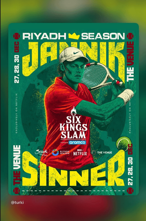 Tennis, Sinner giocherà il Six Kings Slam a fine dicembre