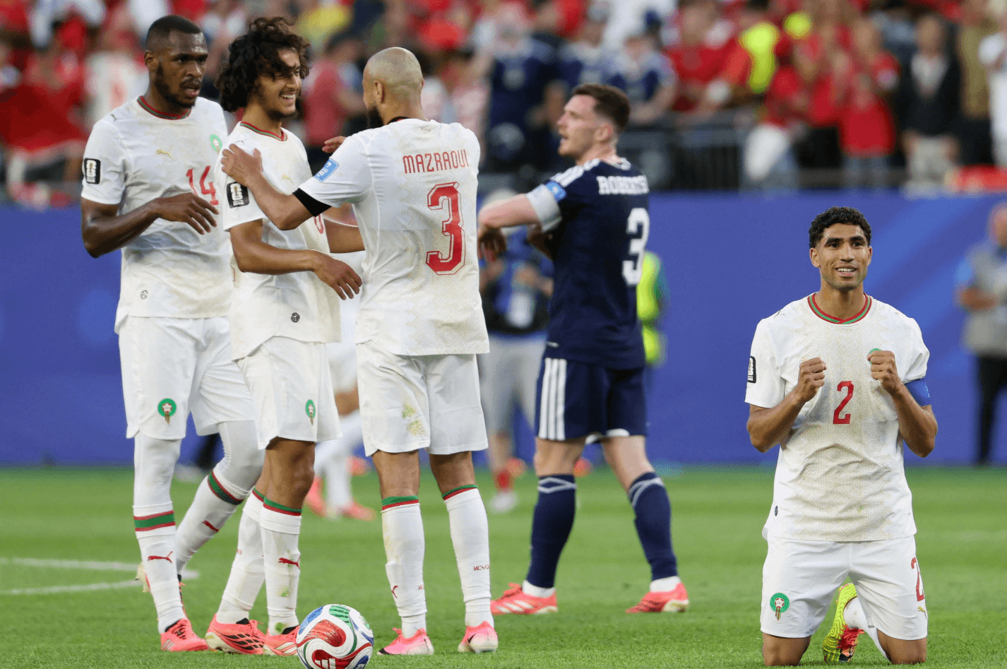 Mondiali: Marocco batte Scozia 0-1. Seconda rete in due partite per Saibari