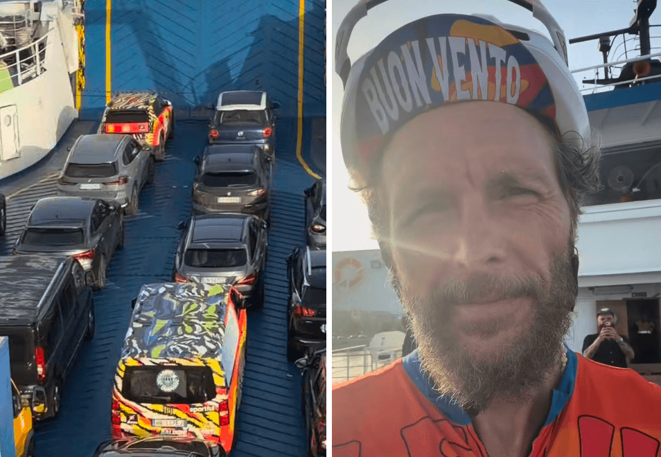 Jovanotti saluta la Calabria e si imbarca per la Sicilia: passaggio da Messina, poi rotta verso Palermo