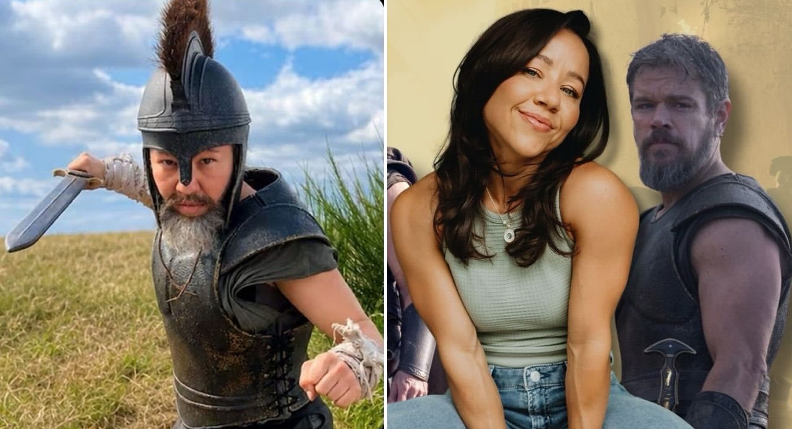I bicipiti di Matt Damon in una scena dell'Odissea sono di una donna, la stuntwoman Devyn Dalton