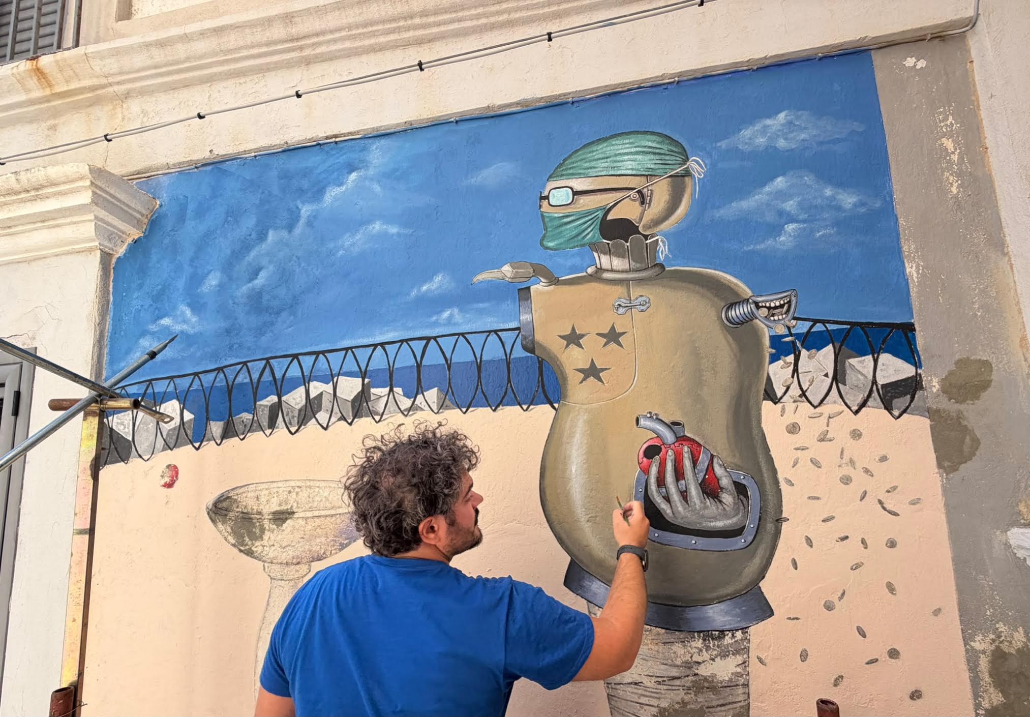 Diamante, il Fac tra i murales del 1981 e la nuova “Luna Madre” di Vesod