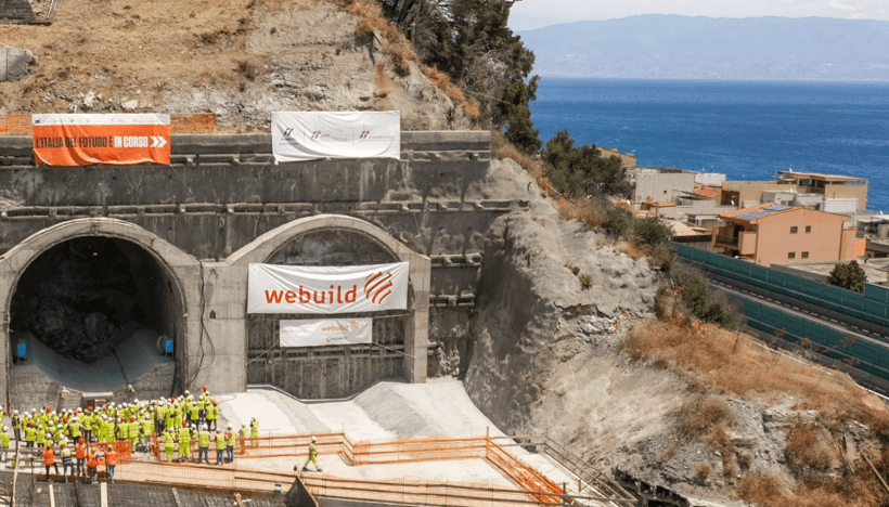 Webuild, la crescita del primo semestre trainata dalle opere ferroviarie sulla Salerno-Reggio Calabria e sulla Palermo-Catania