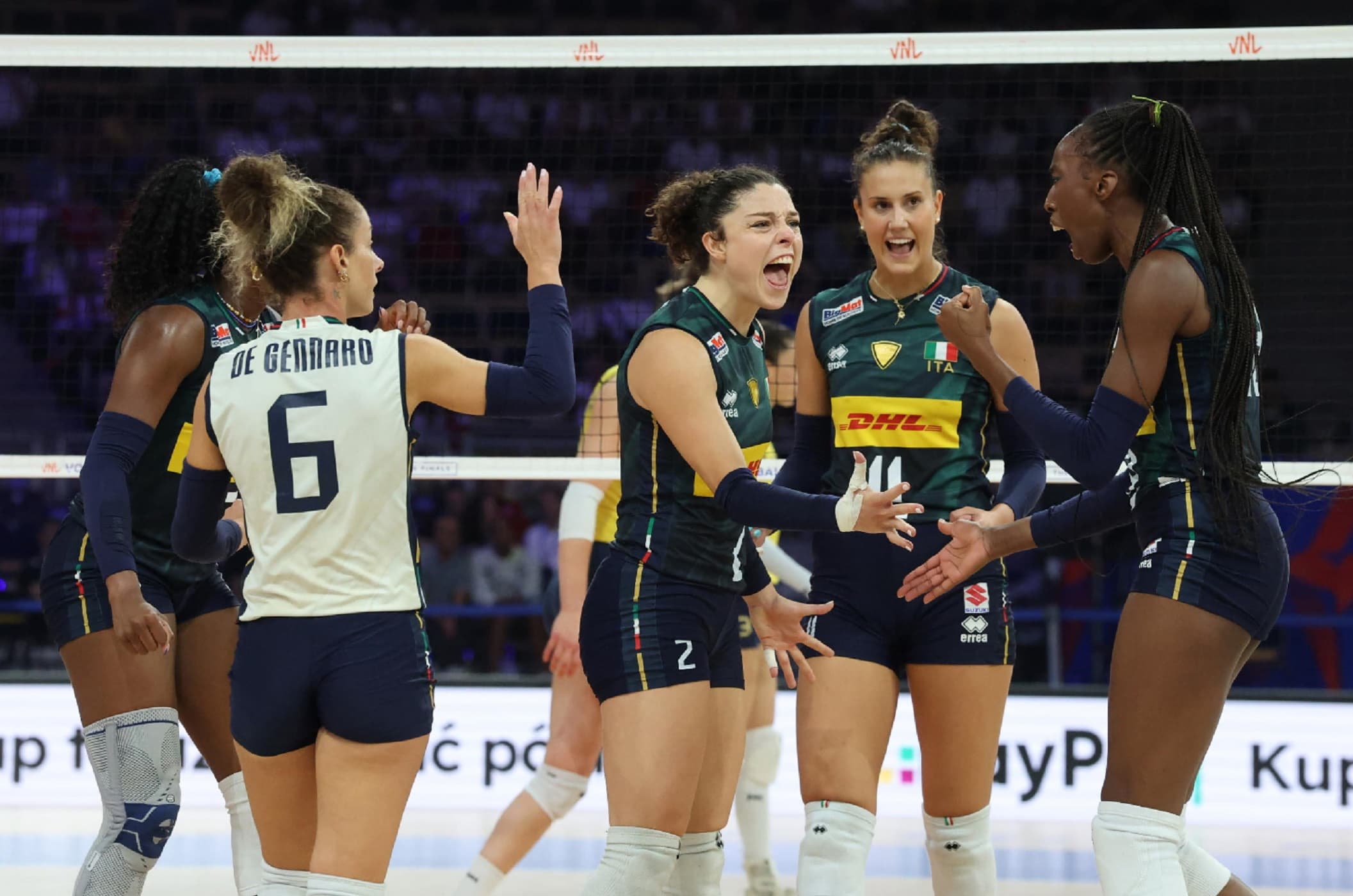 Pallavolo, Italia ko in finale: Europei alla Turchia