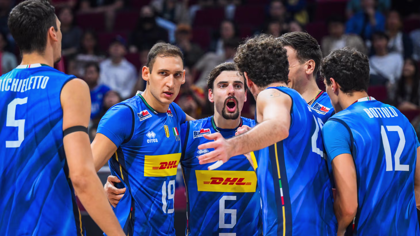 Volley: l'Italia batte la Slovenia al tie-break e conquista il primato nel girone