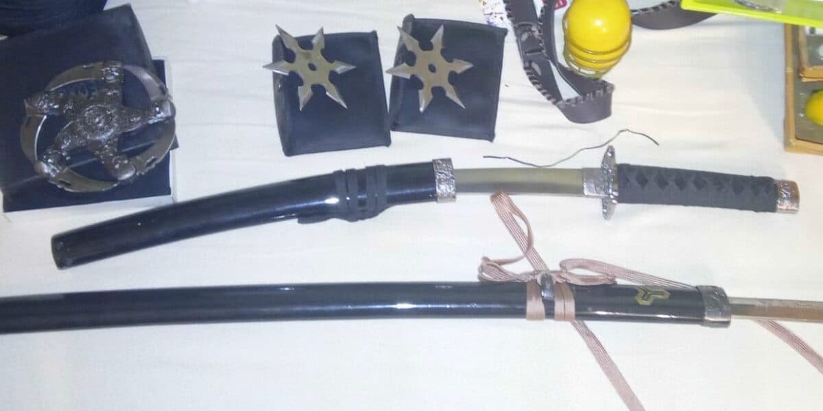 Pallagorio, arrestato per maltrattamenti ai genitori: in casa trovate katane e stelle ninja