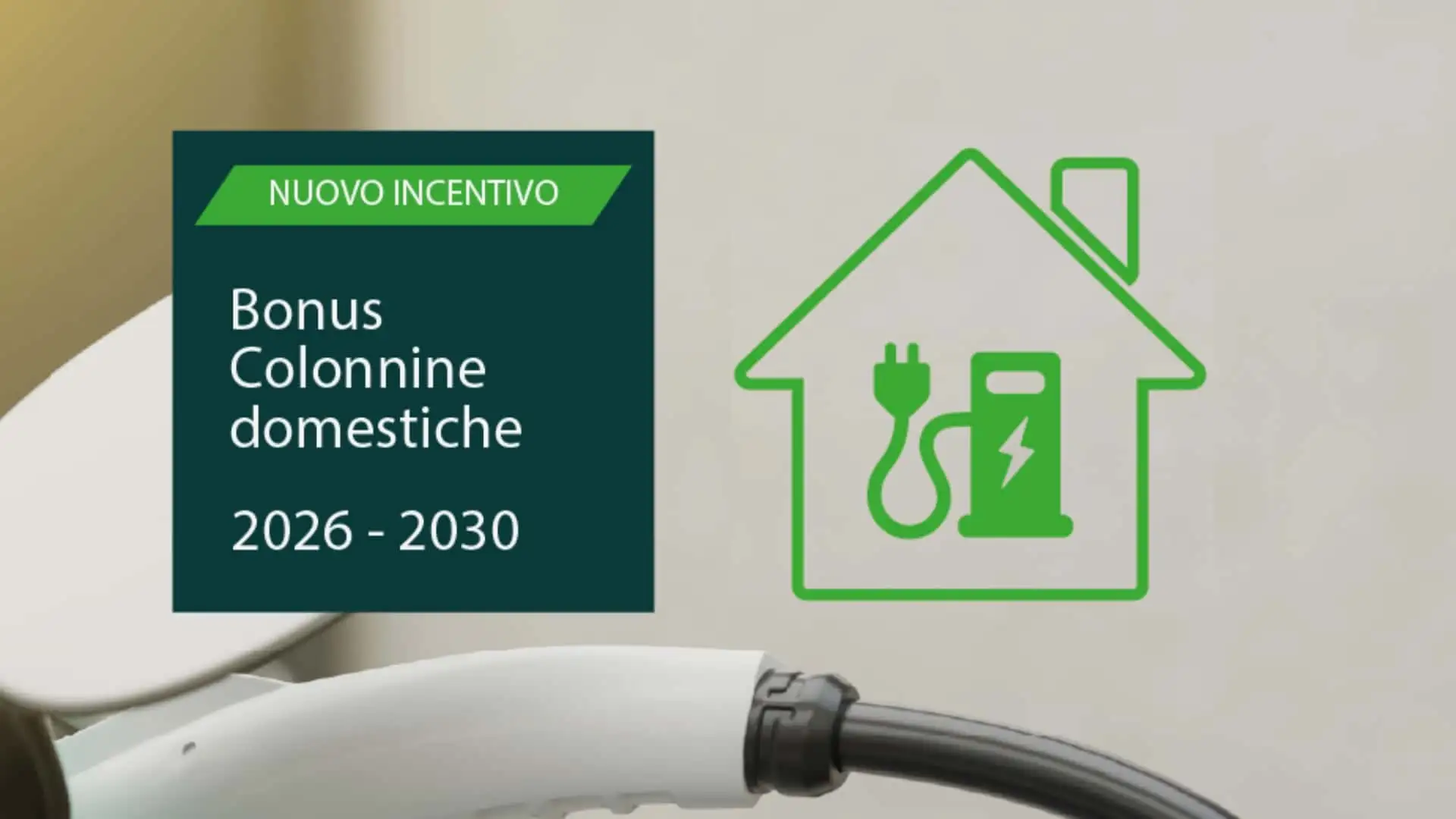 Incentivo colonnine 2026, al via le richieste: fino a 1.500 euro per la ricarica di auto elettriche