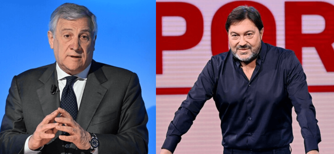 Tajani attacca Ranucci: «In frantumi la credibilità di uno dei santoni del grillismo e della sinistra»