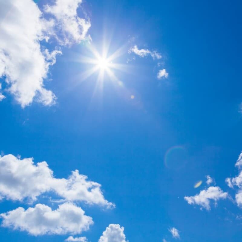 Clima più mite per l’inizio di luglio: l'anticiclone delle Azzorre garantisce un weekend ideale