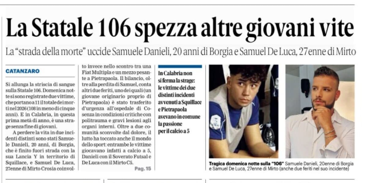 Rassegna stampa 30-06-2026 edizioni Calabria