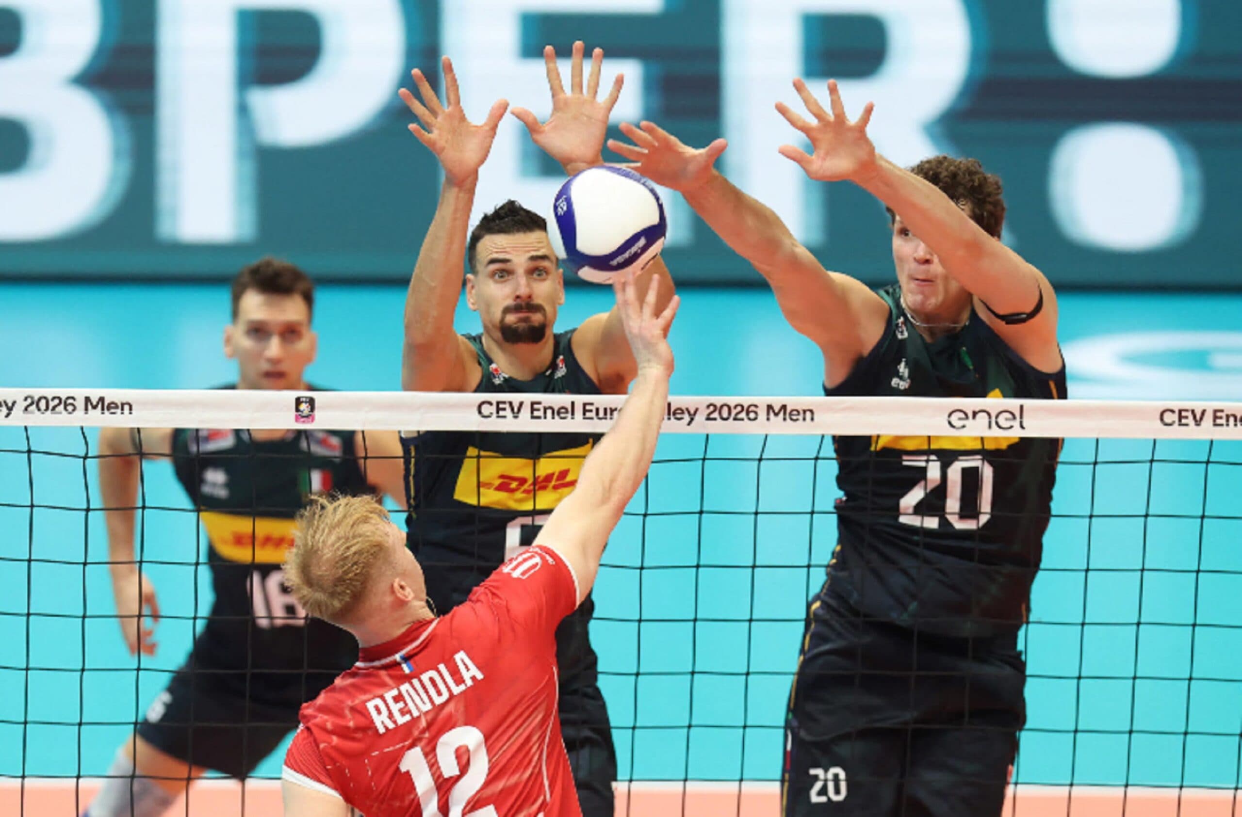 Europei volley, l'Italia cala il tris: 3-1 alla Slovacchia