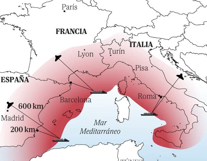 El Mundo: "La Russia pronta ad attacchi con droni dal mare in Italia, Francia e Spagna"
