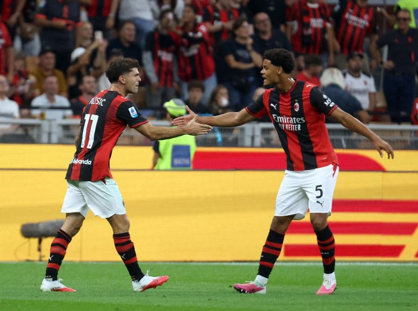 Pulisic, Rabiot e Moreira: il Milan cala il tris d'autore. Lecce affondato