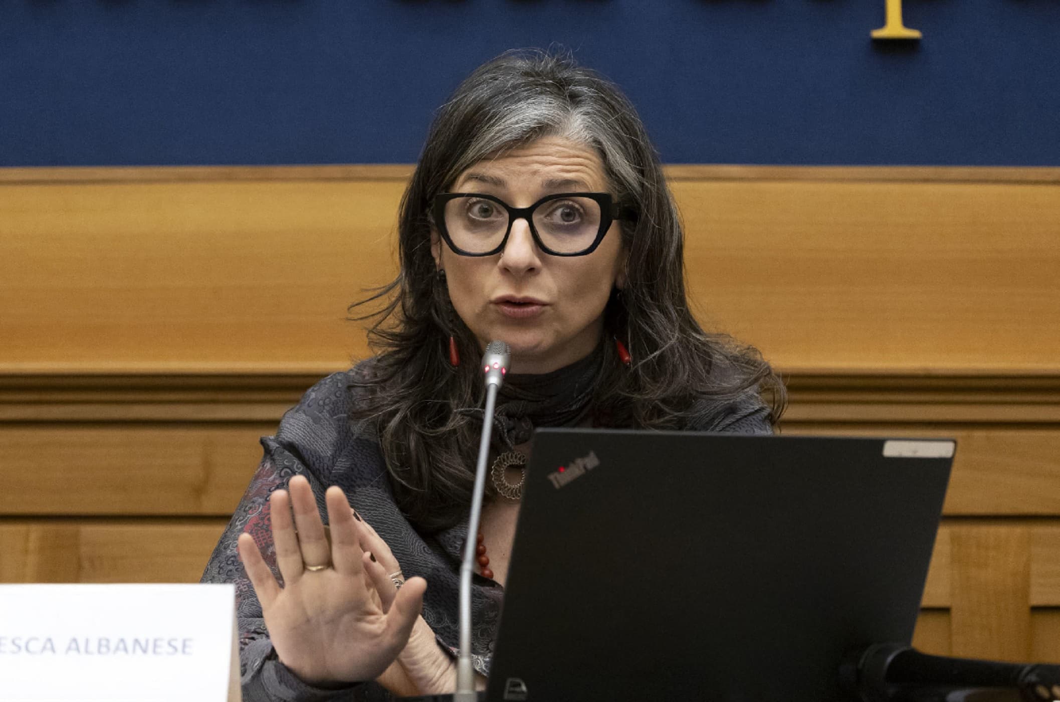 Francesca Albanese: "La reazione scomposta al film Naza rivela la coscienza sporca di Israele"