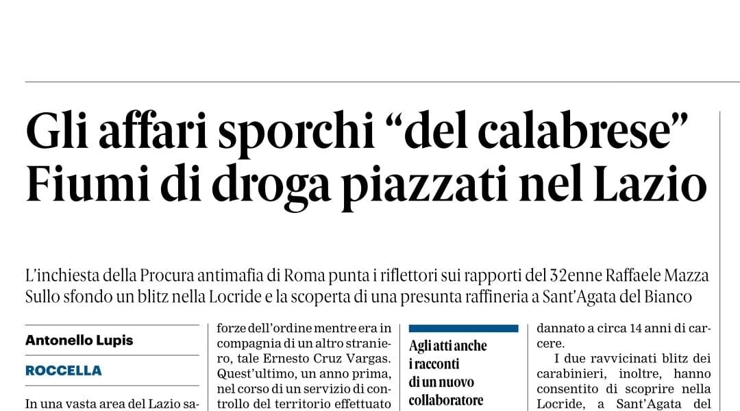 Rassegna stampa 22-06-2026 edizione Calabria