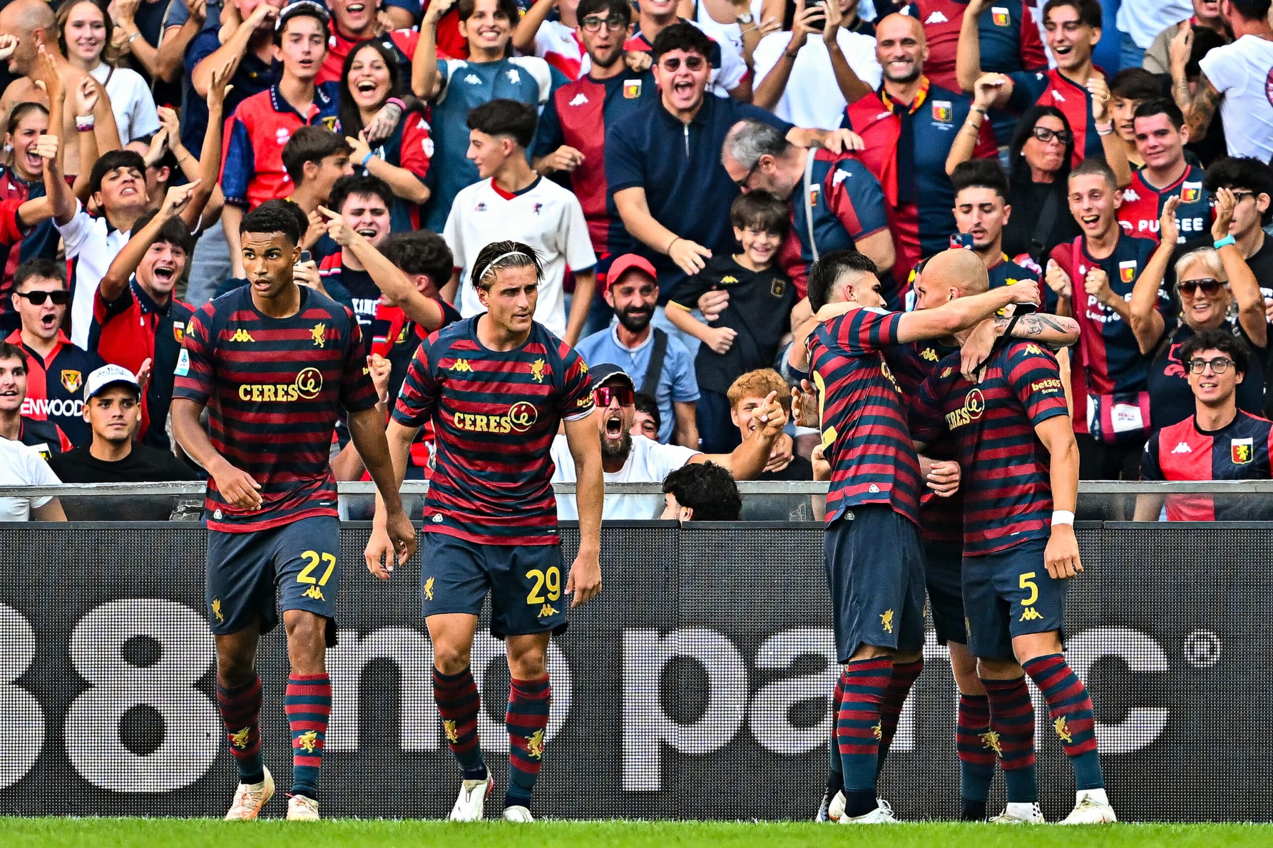 Genoa-Frosinone 1-1: Vasquez risponde a Kvernadze, ma il Grifone sprecatutto non sa più vincere