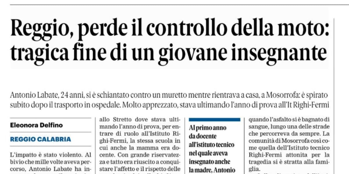 Rassegna stampa 16-06-2026 edizioni Calabria