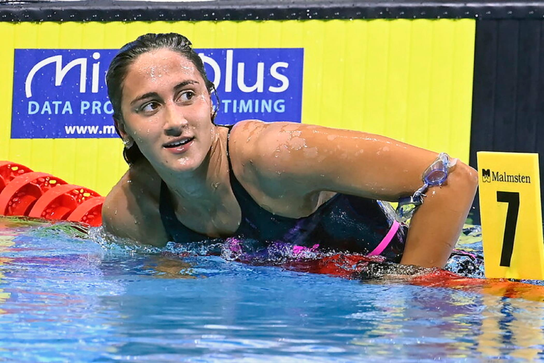 Europei di nuoto, Simona Quadarella è medaglia d’oro negli 800 metri stile libero femminili