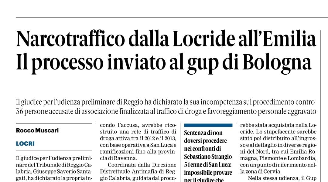 Rassegna stampa 27-06-2026 edizioni Calabria