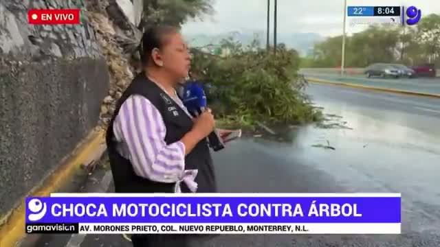 Messico, giornalista investita in diretta tv mentre racconta il maltempo VIDEO