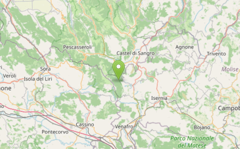 Terremoto di magnitudo 4.1 in Molise, tanto panico e gente in strada