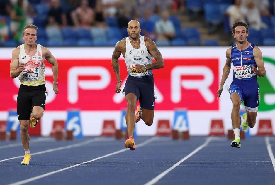 Europei di Atletica, Jacobs che sfortuna! Si infortunia nella finale dei 100 metri