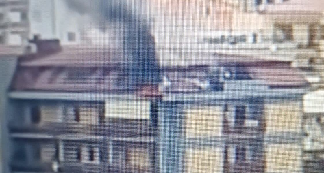 Fiamme al quinto piano: paura in un palazzo del centro di Lamezia