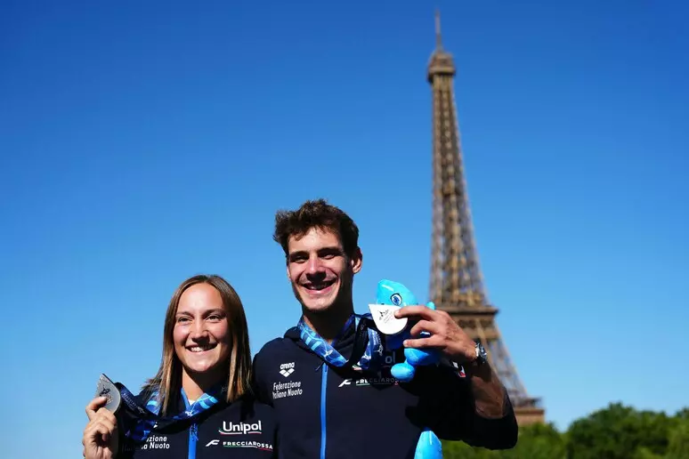 Europei di nuoto, Barnaba e Cosetti argento di coppia "scritto nel destino"