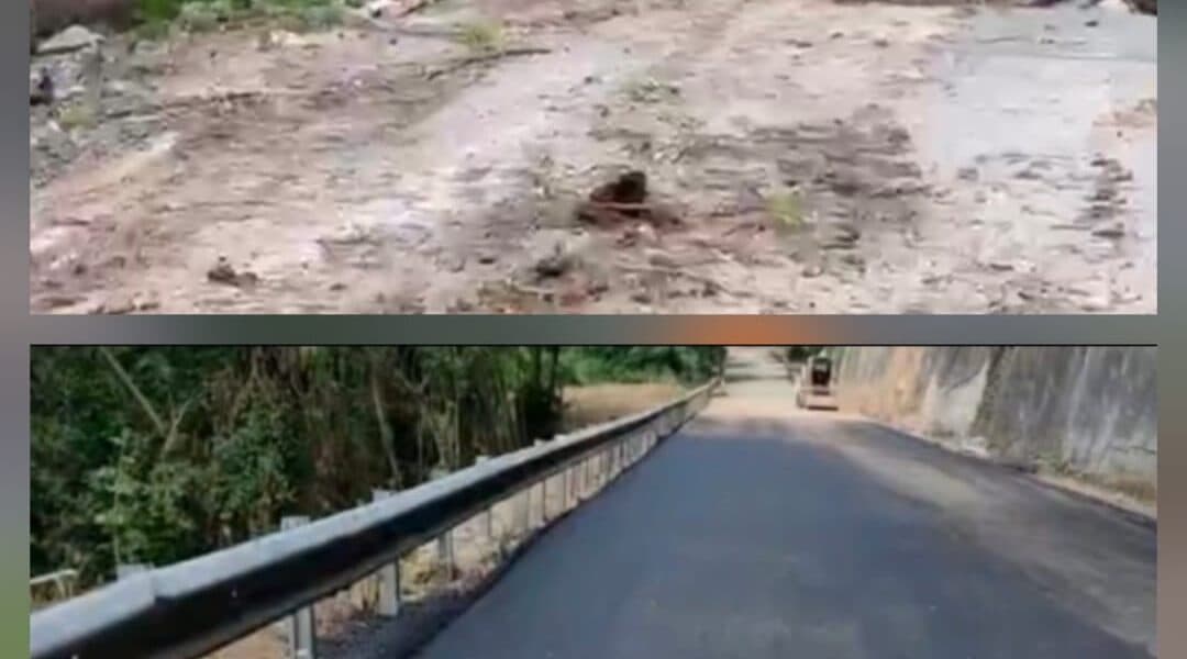 La frana sulla sp 53 "Vazzano Vallelonga" nel Vibonese, lavori conclusi: a breve la riapertura VIDEO