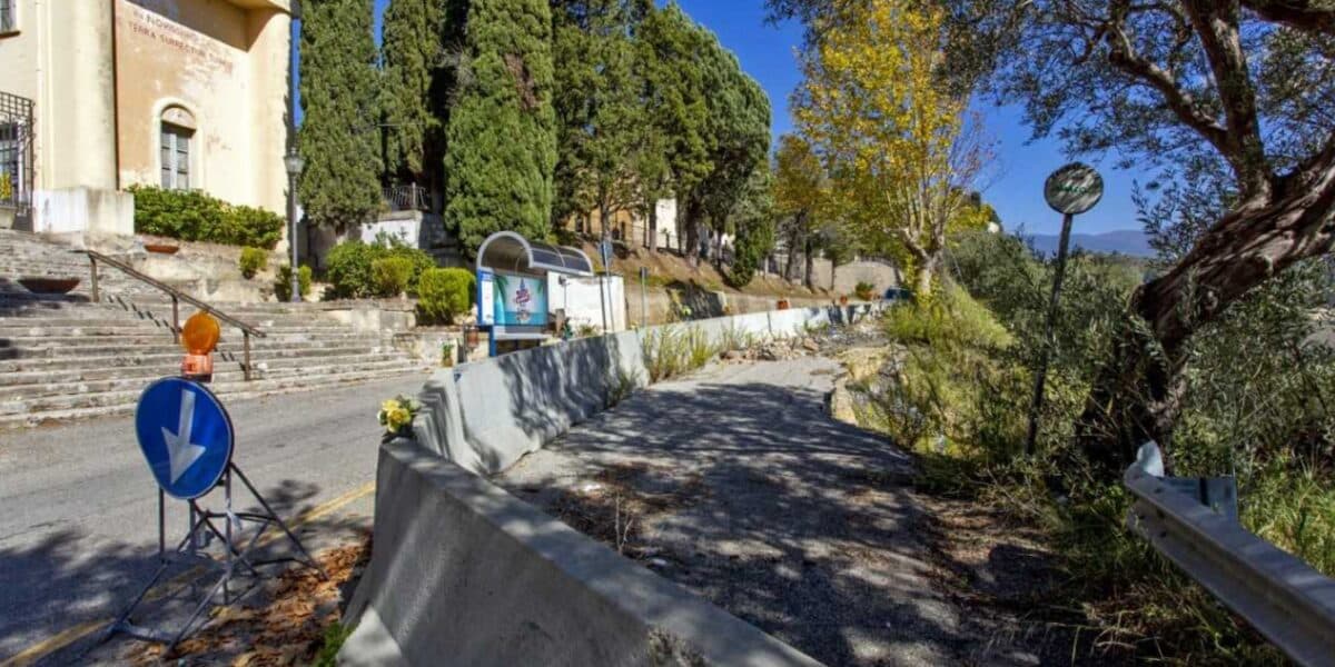 Cosenza, pericolo dissesto idrogeologico, colle Mussano messo in sicurezza