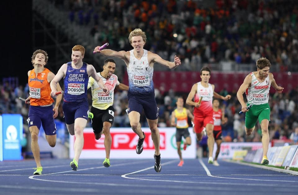 Europei di Atletica, straordinaria Italia: è oro nella 4x400 maschile. Gli azzurri vincono il medagliere all'ultima gara